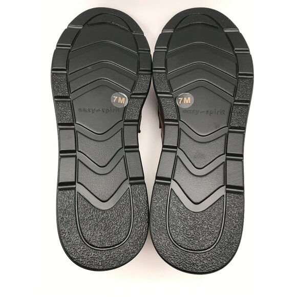 Easy Spirit Tracen Wedge Loafer Tassel Slip On Brown 7M NWOB - Picture 5 of 6